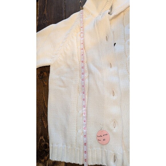 NWT VINTAGE Mary Lewis For Sears Women's 42‎ Large Cardigan Sweater Grannycore - Picture 3 of 9